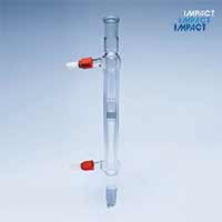 Condenser, borosilicate glass, for hot extractor