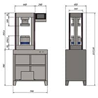 Automatic Cement Compression Machine 0-250kN