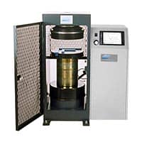 10" Touch Screen 2000kN Cube and Cylinder Compression Machine