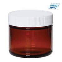 Amber Glass Jar 125ml capacity