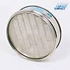 1.0mm x 20.0mm slotted stainless steel plate  grain sieve x 200mm  to ISO 5223