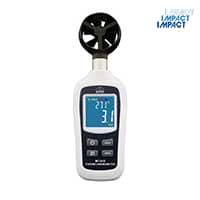 Pocket Anemometer with colour display