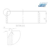 2.5 inch diameter Cutter