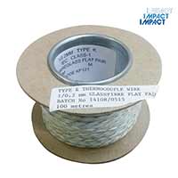 Thermocouple Wire, Fibreglass 100 metres