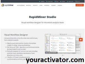 RapidMiner Studio 10.0.0 Crack + License Key Free Download 2023